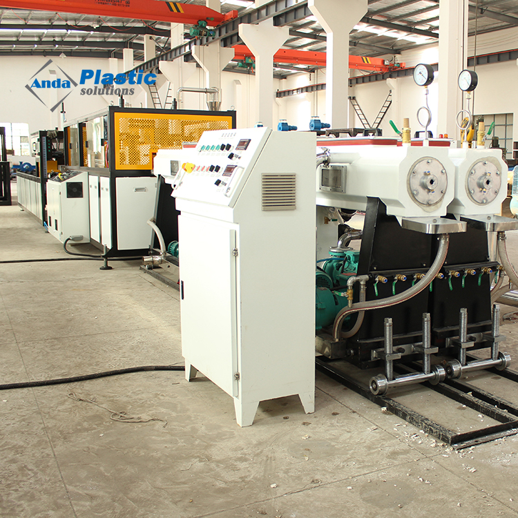 Máquina para fabricar tubos de conductos de PVC